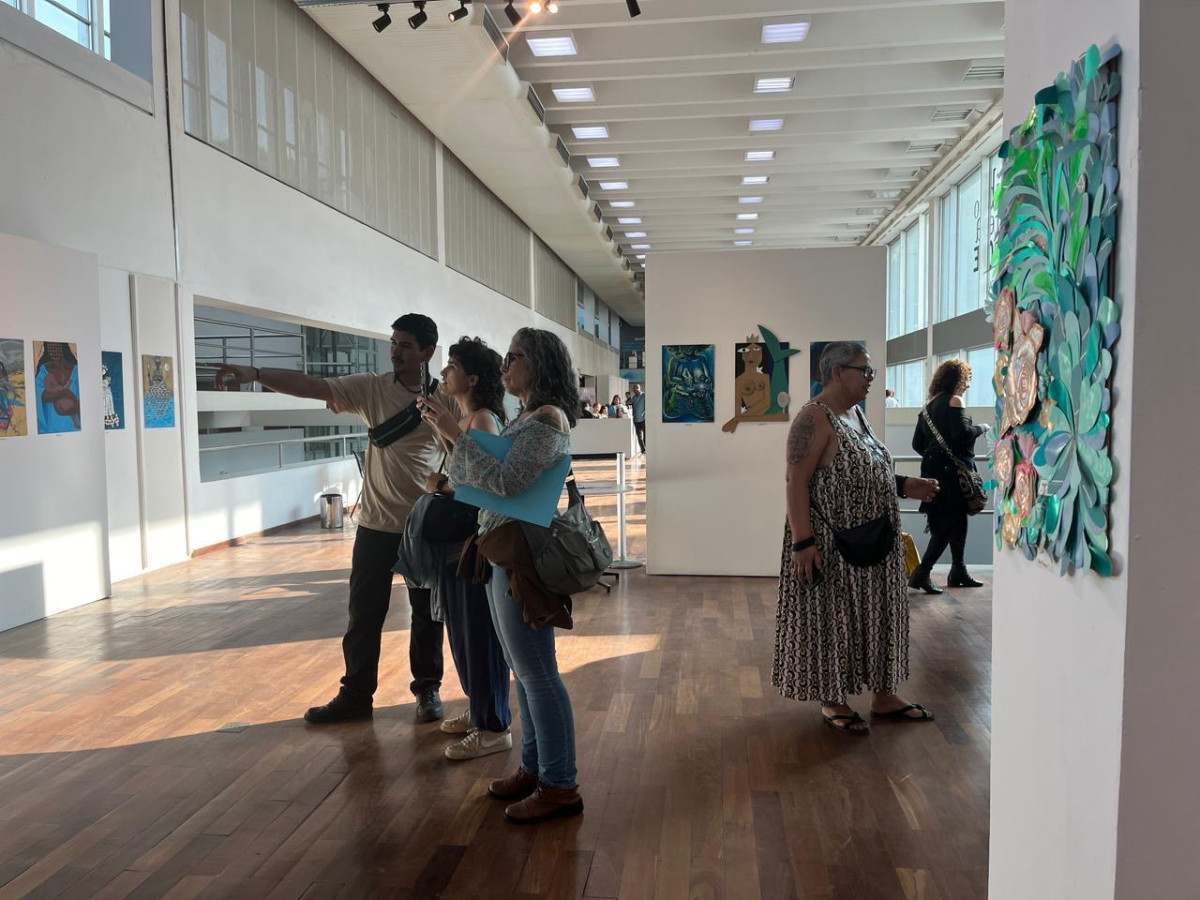 Biblioteca recebe tributo a Iemanj&aacute;
