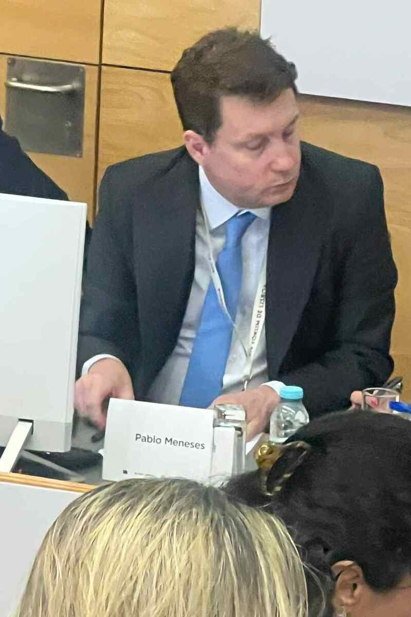 Moderando o painel de saúde, o vice-presidente da Rede Dor São Luiz, Pablo Meneses