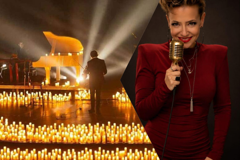 Cl&aacute;ssicos do rock tocados no violino&agrave; luz de velas