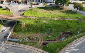 GRANDE CAMPINAS | TIC Trens inicia constru&ccedil;&atilde;o de viaduto ferrovi&aacute;rio em Vinhedo
