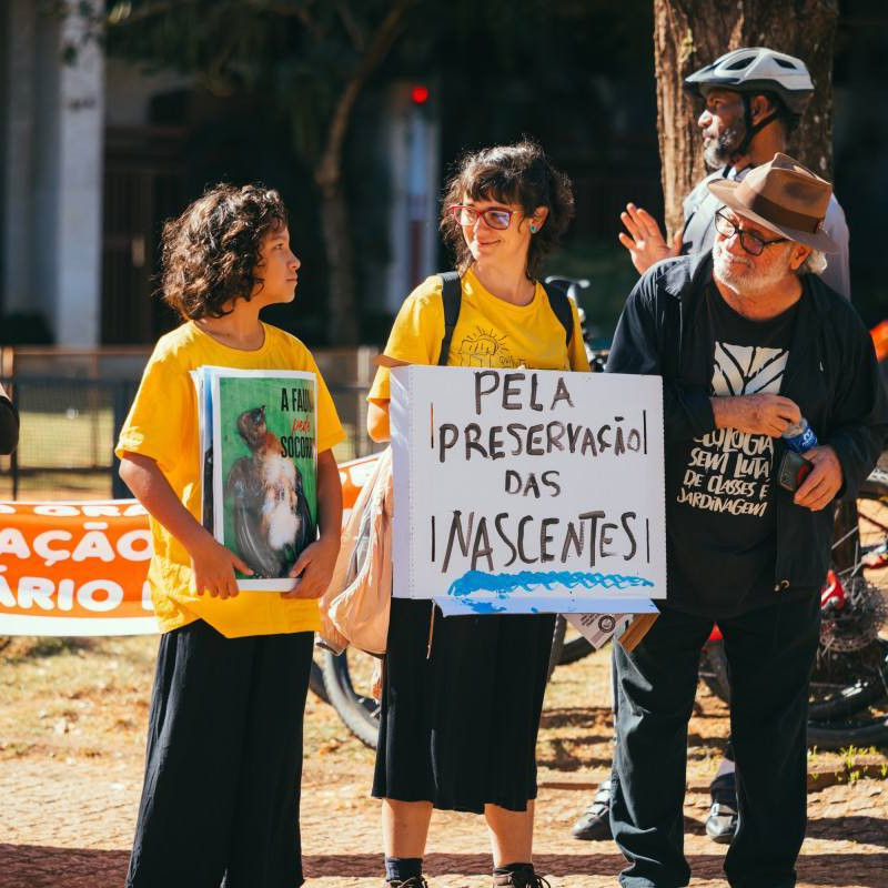 No Dia Mundial do Meio Ambiente, manifestantes protestam contra política ambiental de Campinas