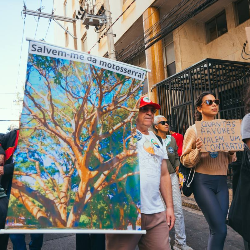No Dia Mundial do Meio Ambiente, manifestantes protestam contra política ambiental de Campinas