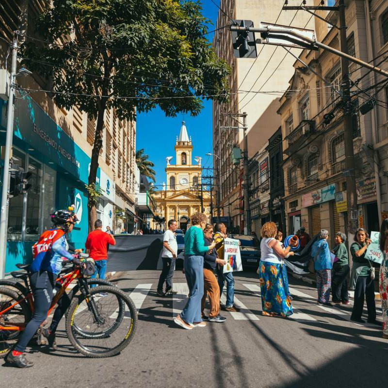 No Dia Mundial do Meio Ambiente, manifestantes protestam contra política ambiental de Campinas