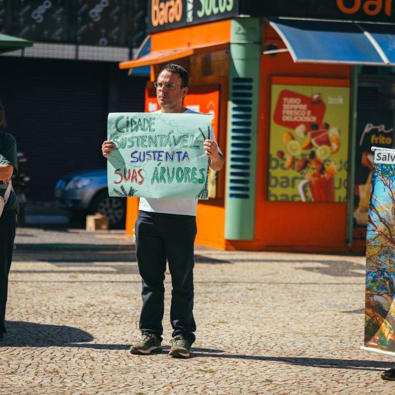 No Dia Mundial do Meio Ambiente, manifestantes protestam contra política ambiental de Campinas