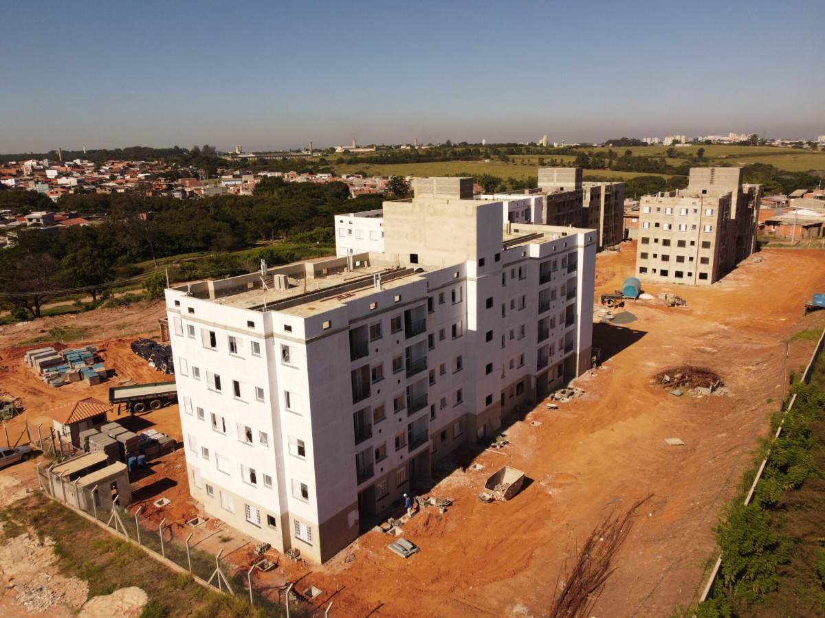 Entrega de obras habitacionais em Hortol&acirc;ndia est&aacute; prevista para outubro