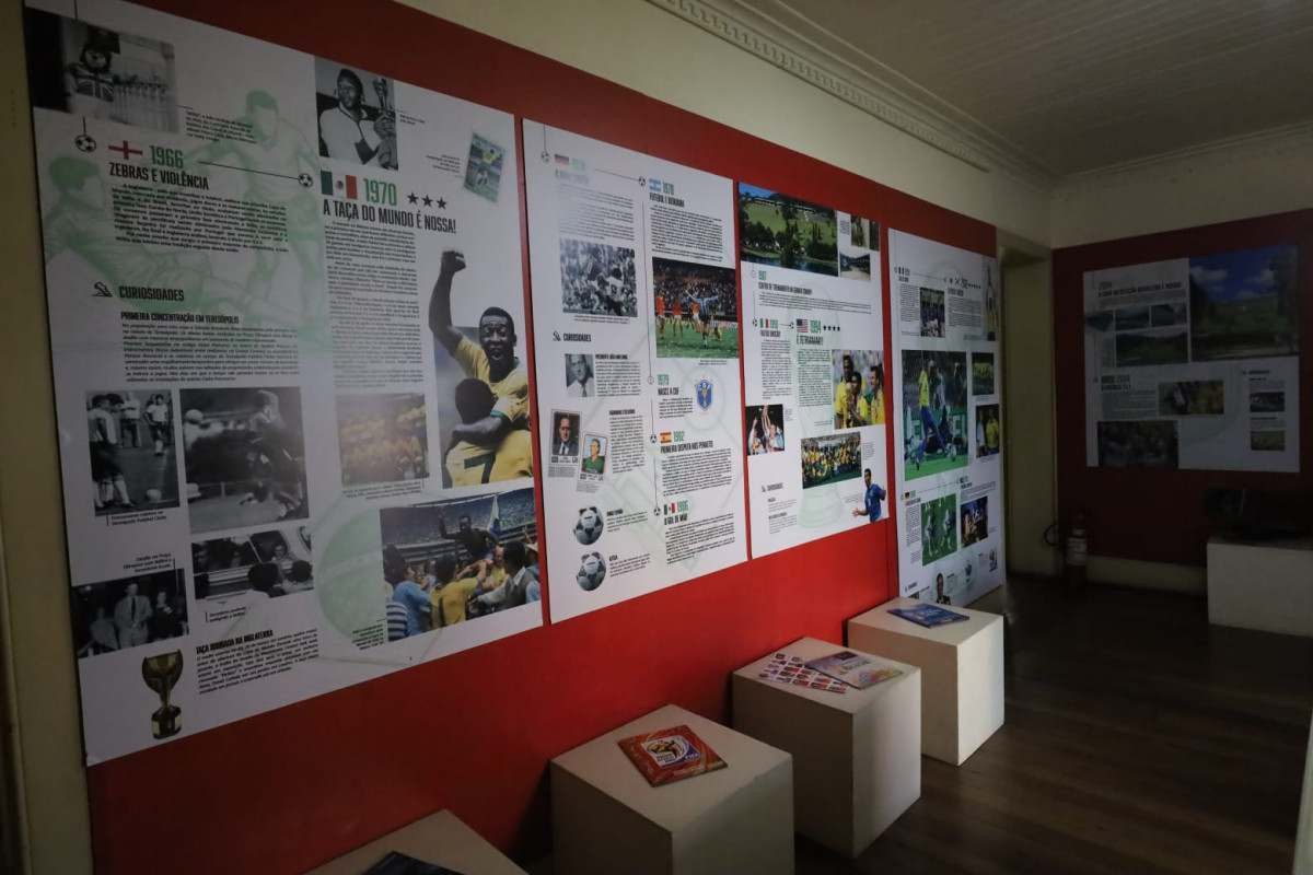 Exposi&ccedil;&atilde;o destaca v&iacute;nculo de Teres&oacute;polis com a Sele&ccedil;&atilde;o