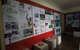 Exposi&ccedil;&atilde;o destaca v&iacute;nculo de Teres&oacute;polis com a Sele&ccedil;&atilde;o