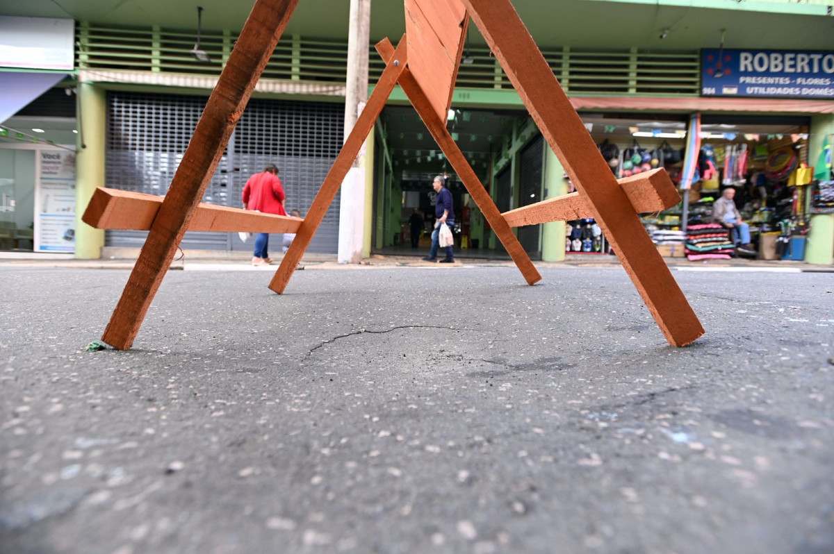 Rua Bar&atilde;o de Jaguara ter&aacute; obra em galeria pluvial nesta quarta‑feira