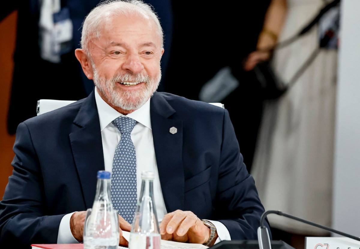 Em conversa no G7, Lula diz "nunca ter sido esquerdista"