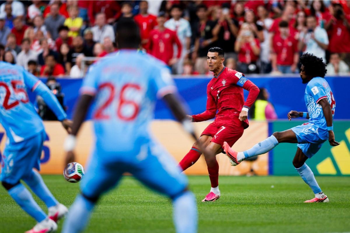 CR7 passa em branco e Portugal empata com o Congo em 1 a 1