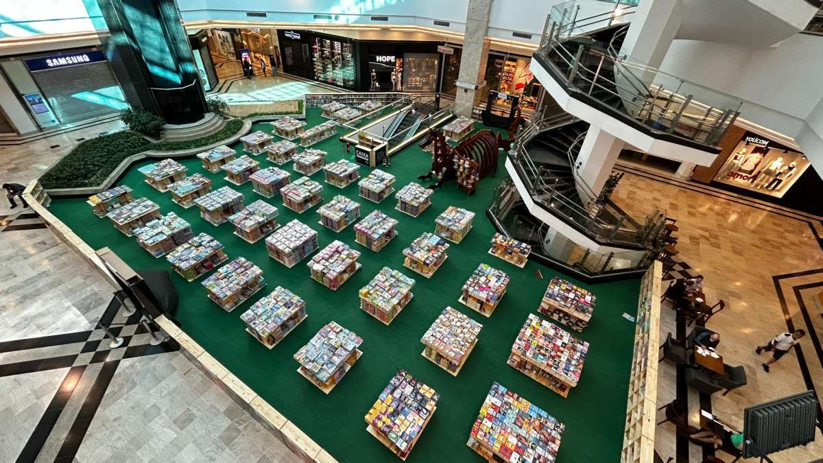 Feira do Livro Boral&ecirc; chega ao P&aacute;tio Brasil Shopping