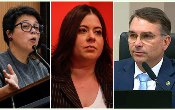 Parlamentares denunciam Flávio Bolsonaro à PGR por reuniões nos EUA
