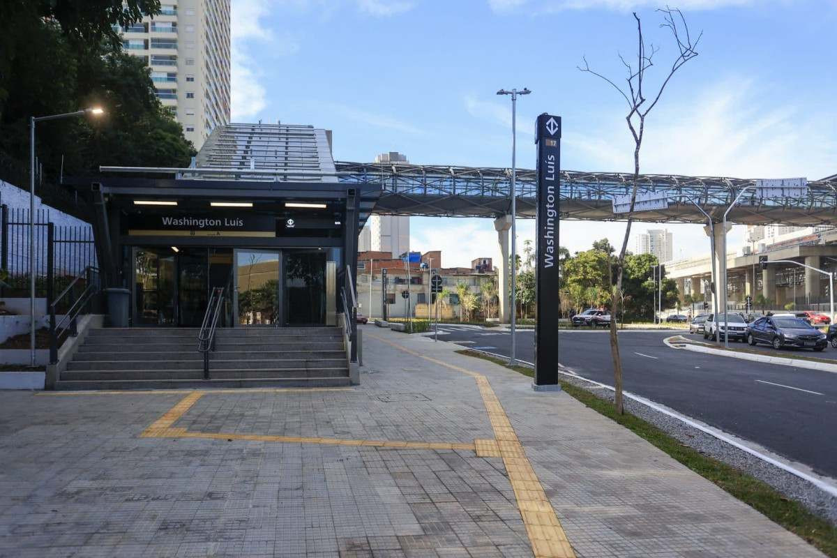 Linha 17 amplia opera&ccedil;&atilde;o e inaugura esta&ccedil;&atilde;o Washington Lu&iacute;s