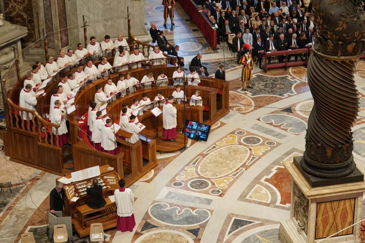 Coro oficial do papa se apresentar&aacute; na Catedral Metropolitana