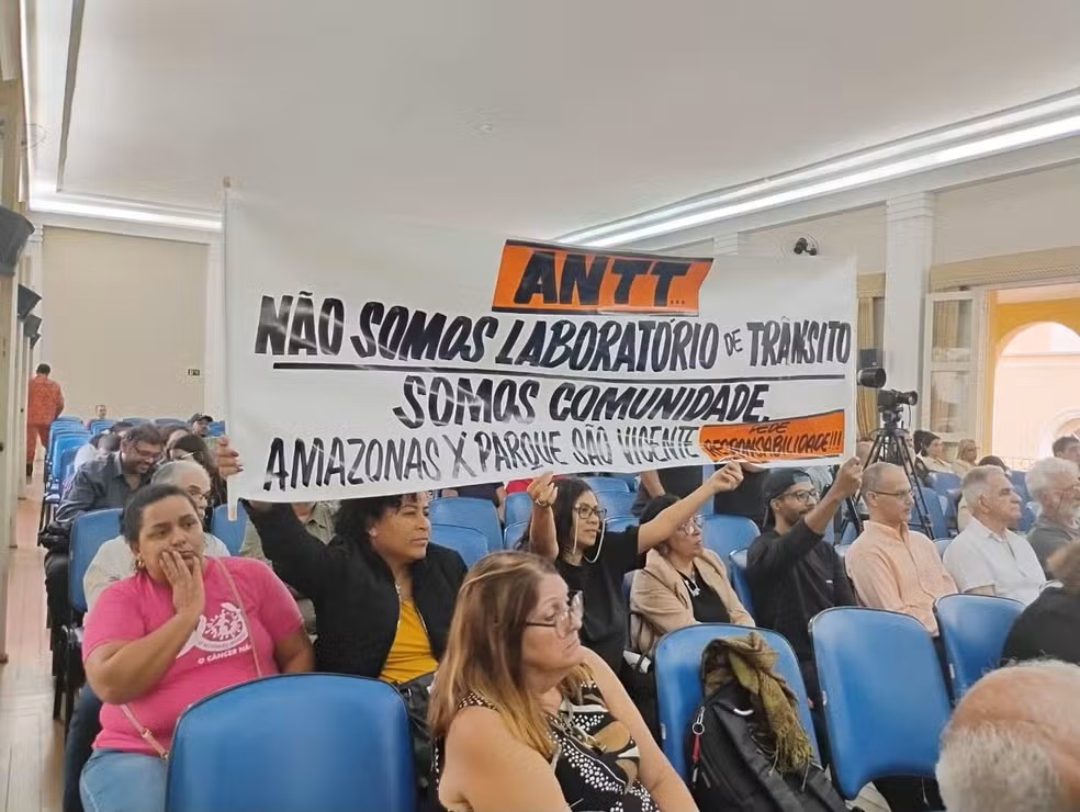 Questionamentos dos moradores