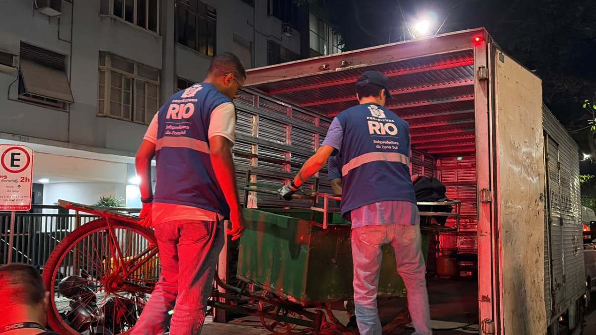 Opera&ccedil;&atilde;o de Ordenamento em Copacabana