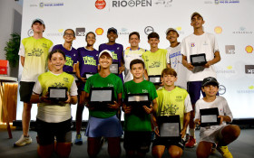 Rio Open mira o futuro do esporte em a&ccedil;&atilde;o especial com destaques do Torneio Winners