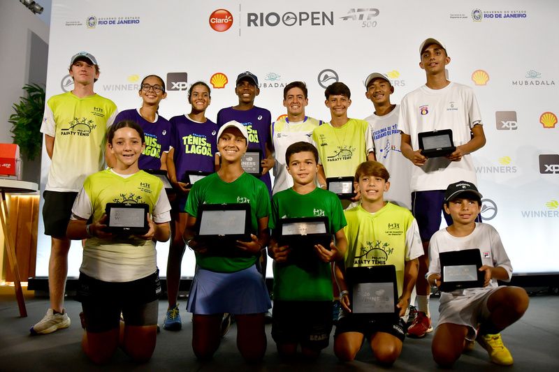 Rio Open mira o futuro do esporte em a&ccedil;&atilde;o especial com destaques do Torneio Winners