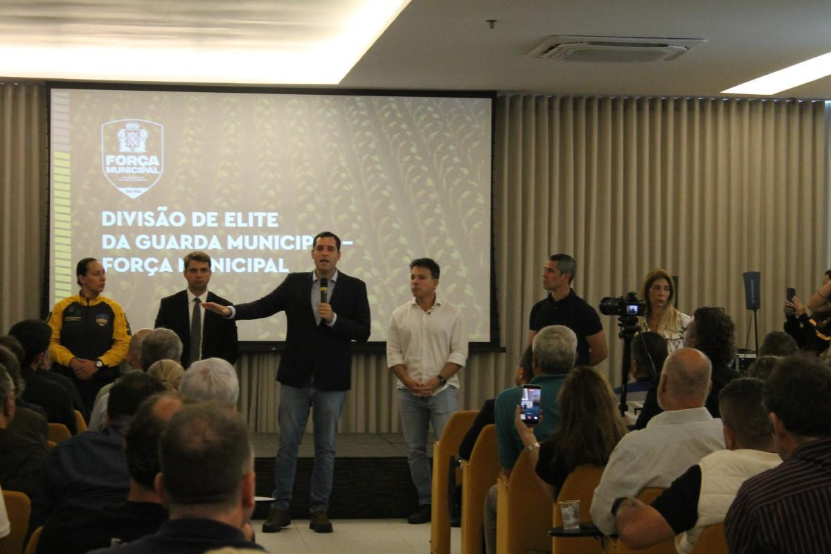 For&ccedil;a de Elite da Guarda Municipal chega &agrave; Barra
