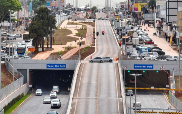 DF: T&uacute;nel Rei Pel&eacute; ser&aacute; interditado para um simulado de emerg&ecirc;ncia