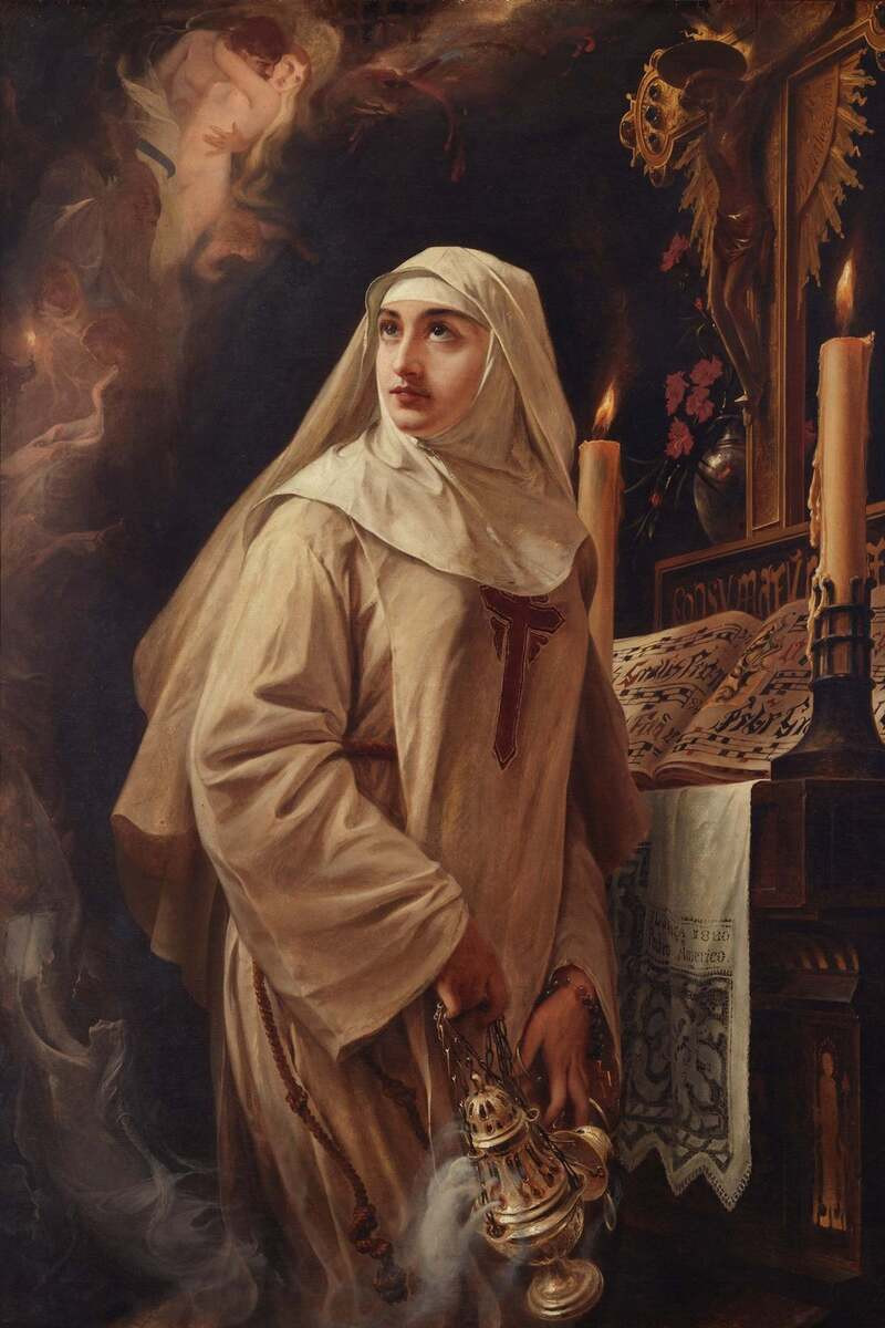 O voto de Heloisa (1880), de Pedro Américo
