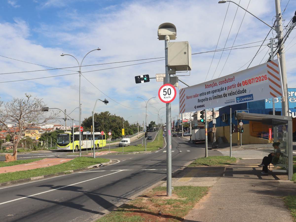 Radar come&ccedil;a a multar no Parque Valen&ccedil;a I, em Campinas
