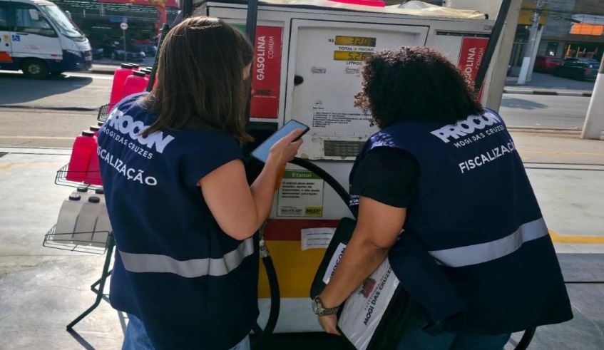 Procon de Mogi das Cruzes fiscalizou postos de gasolina