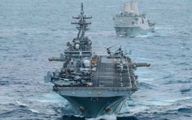 EUA ataca o Ir&atilde; por suposta "agress&atilde;o perigosa" contra navios em Ormuz