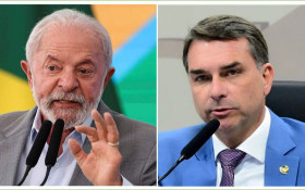 Datafolha: Lula e Fl&aacute;vio Bolsonaro empatam com 35% dos votos em SP