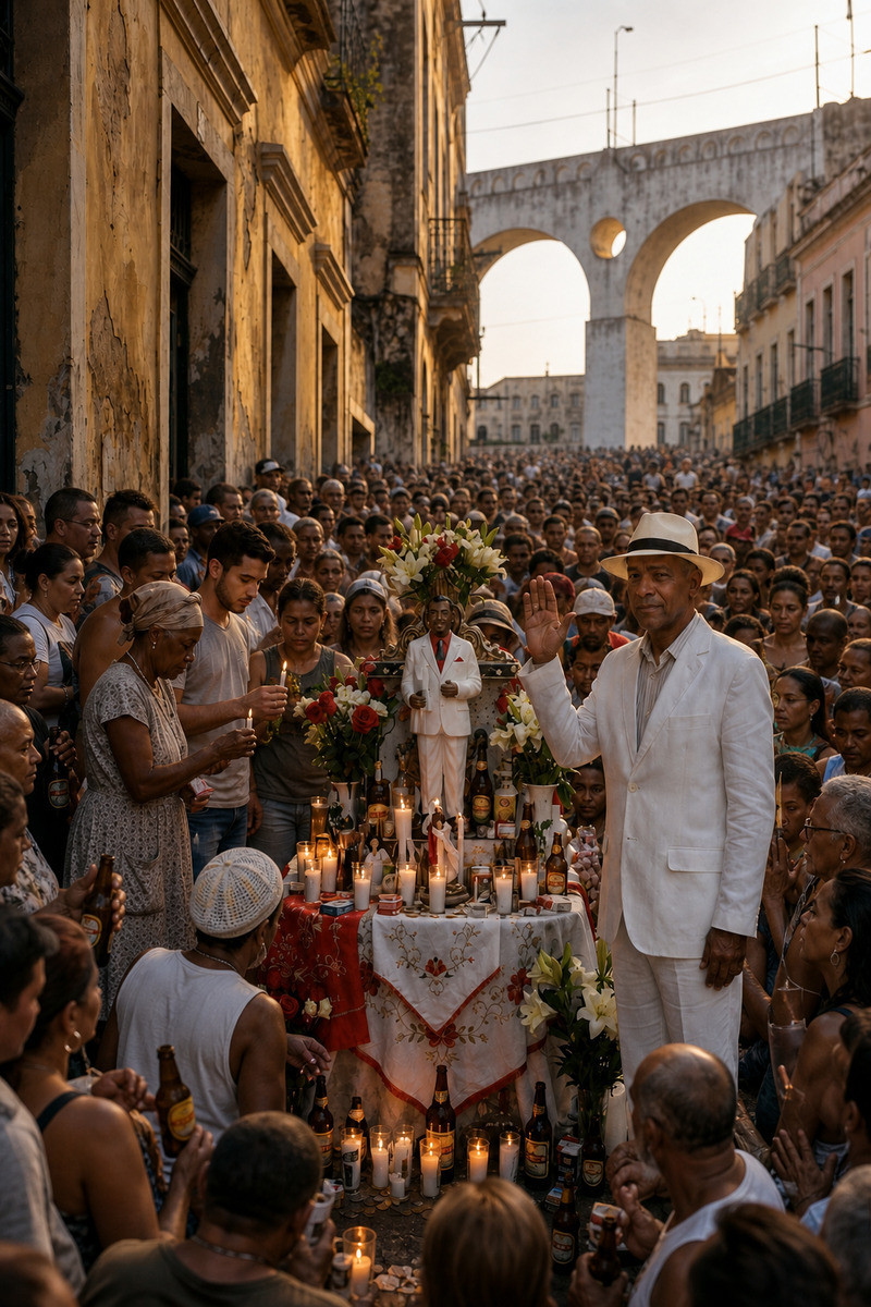 S&Oacute; CARIOQUICES: A louva&ccedil;&atilde;o ao padim do asfalto (ou a teologia da m&atilde;o estendida)
