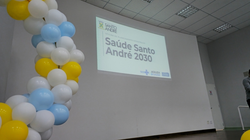 Santo Andr&eacute; apresenta um planejamento para a sa&uacute;de