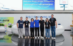 Aluno do SenacRJ na China treinando para o WorldSkills 2026