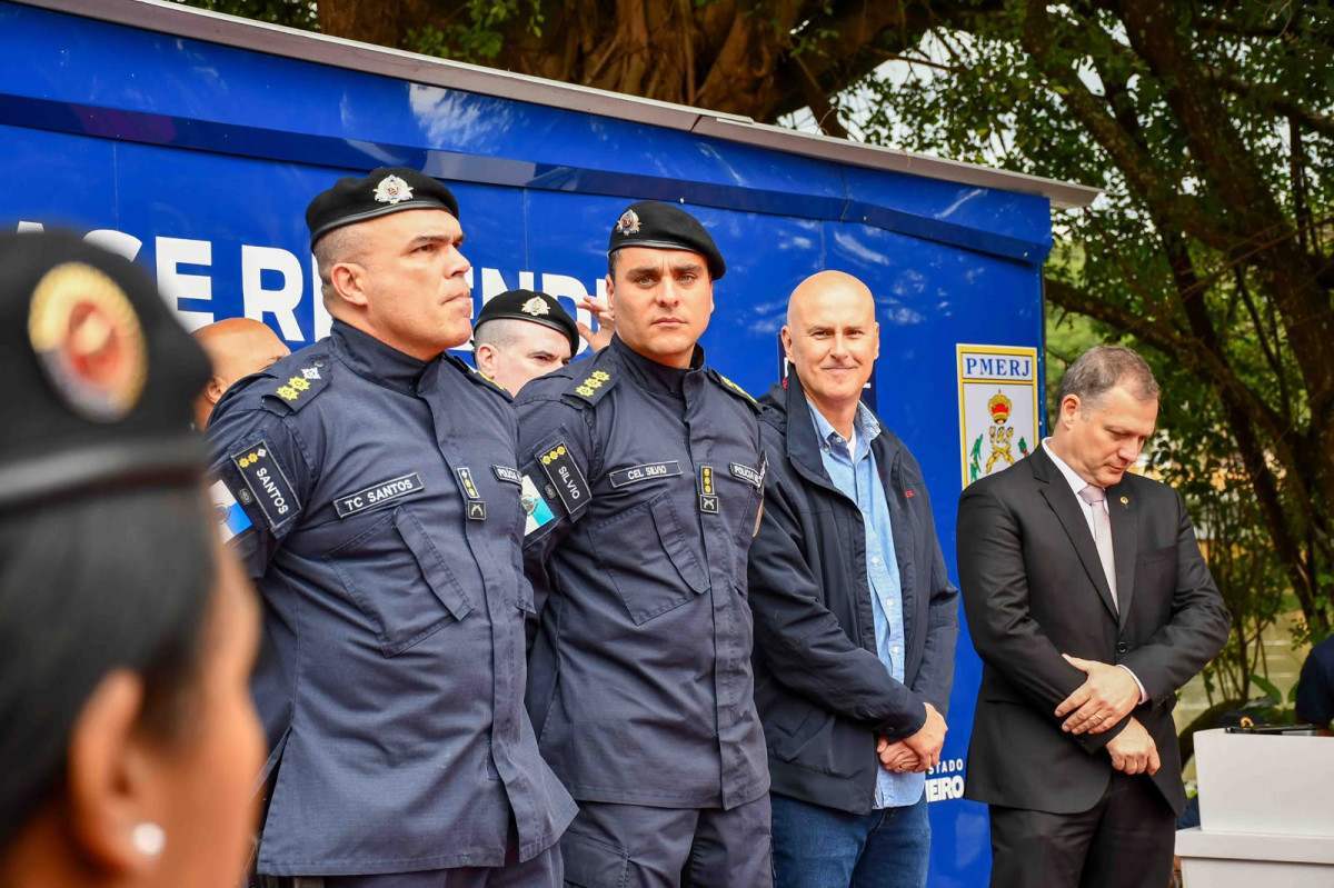 Tande Vieira inaugura base do Seguran&ccedil;a Presente