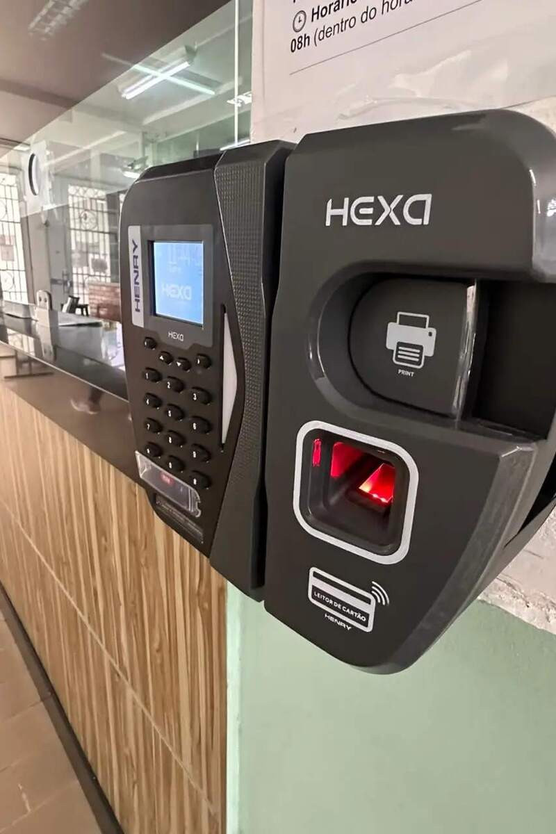 Ponto biom&eacute;trico para servidores municipais