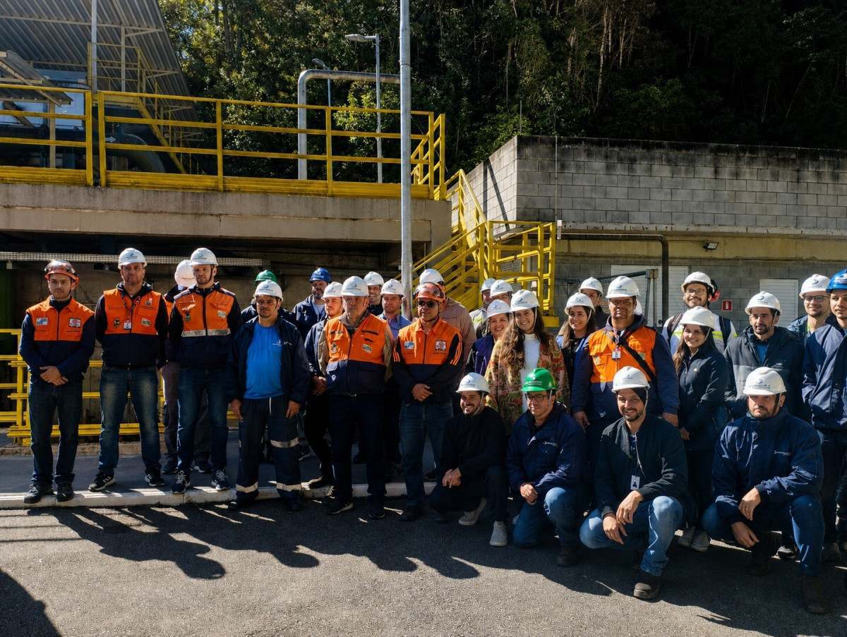 Defesa Civil participa de treinamento na barragem da ETA Debossan em NF