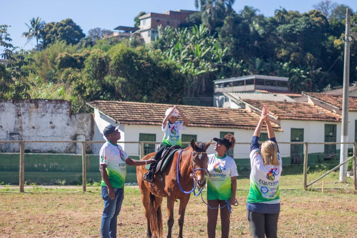 Projeto de Equoterapia muda rotina de fam&iacute;lias at&iacute;picas