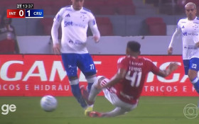 Gabriel Pec sofre fratura na t&iacute;bia e passar&aacute; por cirurgia