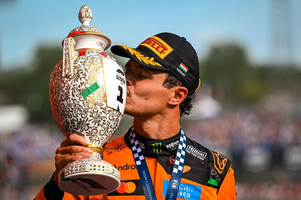 McLaren surpreende e Lando Norris vence o GP da Hungria de F1