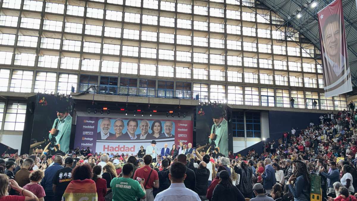 Com Lula, Alckmin, Marina e Tebet em Campinas, PT lan&ccedil;a Haddad para o governo de SP