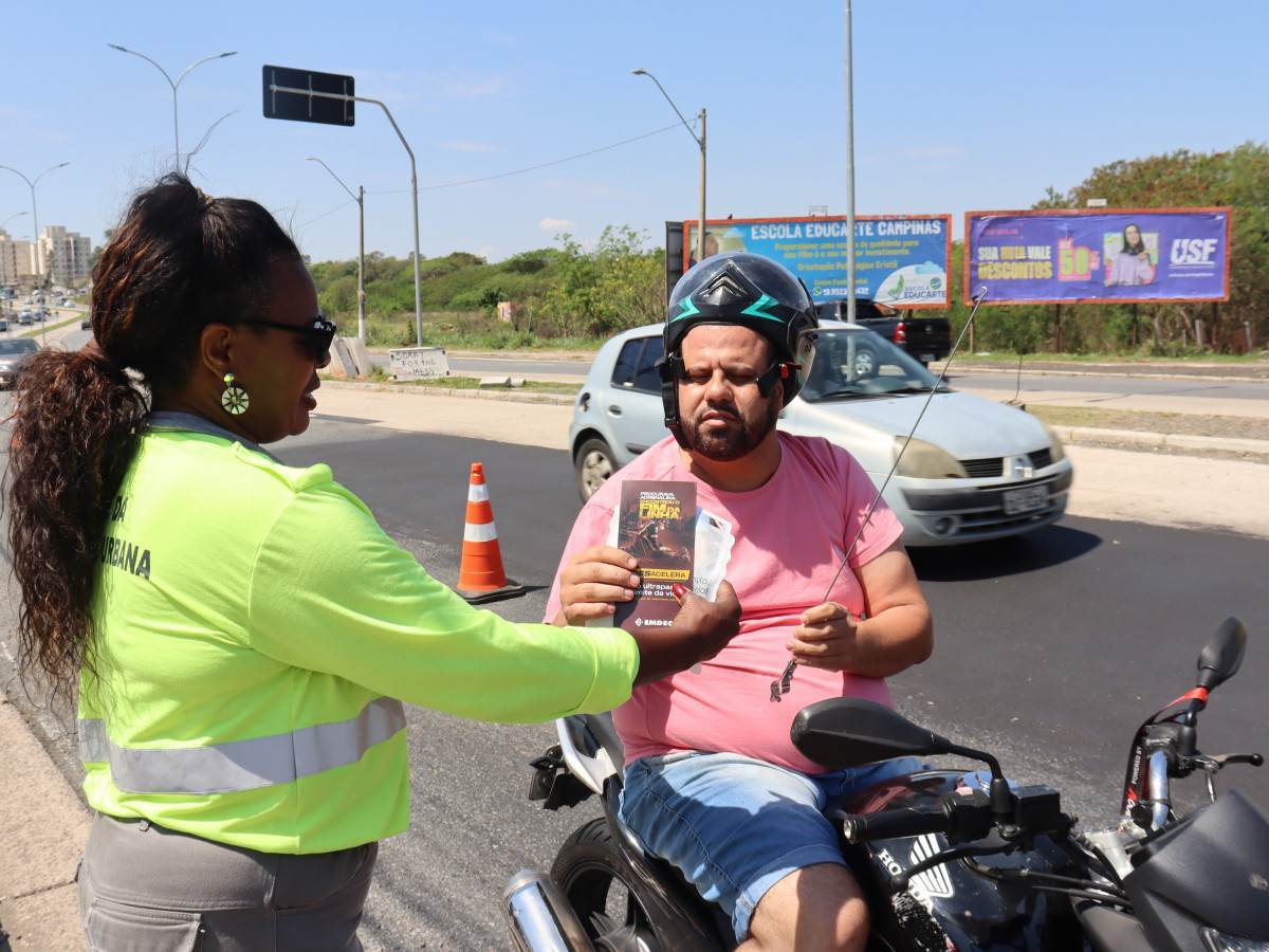 Semana do Motociclista come&ccedil;a em Campinas com blitz e debate t&eacute;cnico