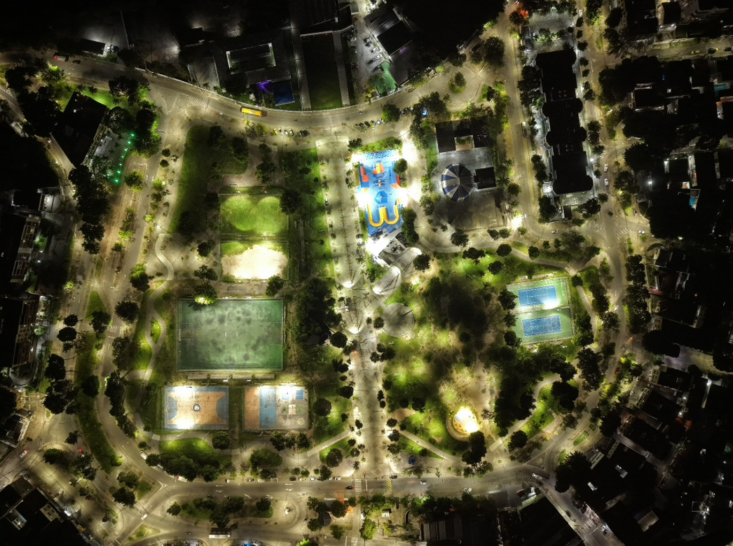 Aterro do Cocot&aacute; recebe nova ilumina&ccedil;&atilde;o de LED da RioLuz