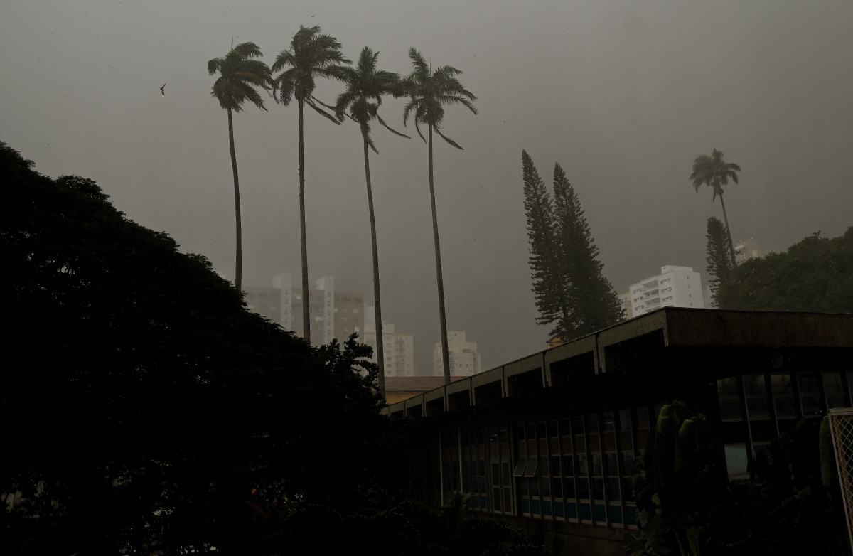 Defesa Civil alerta para ventos fortes e mudan&ccedil;a no tempo em Campinas