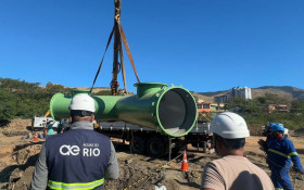 &Aacute;guas do Rio faz interven&ccedil;&atilde;o no sistema de &aacute;gua