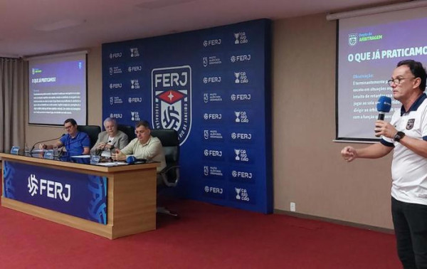 Departamento de Arbitragem da FFERJ promove 'Workshop Arbitragem'