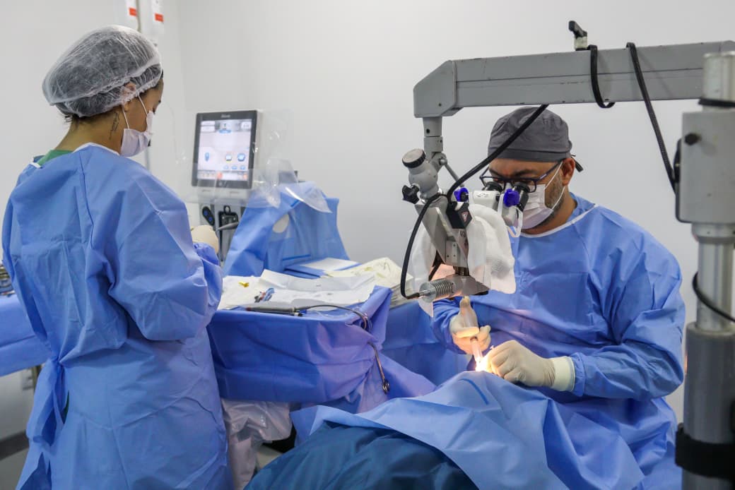 Hospital do Olho realiza primeiras cirurgias de catarata
