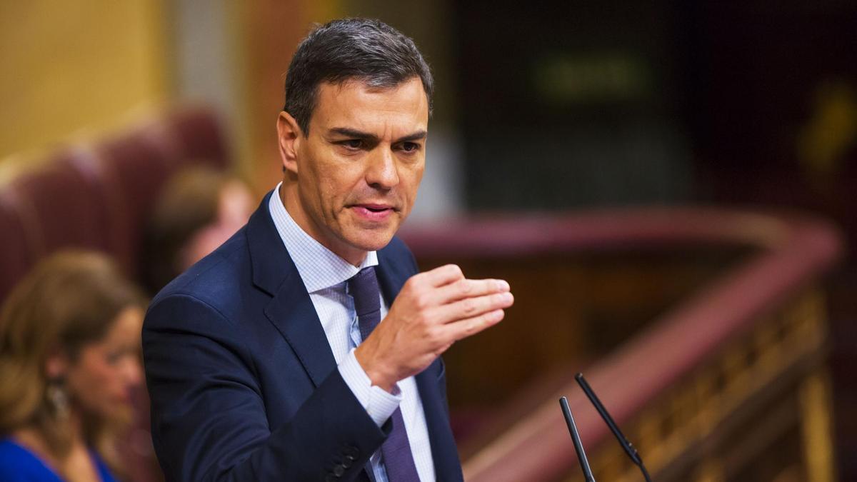 Pedro S&aacute;nchez: 'imigra&ccedil;&atilde;o em massa a nado do Marrocos a Ceuta viola a soberania territorial da Espanha'