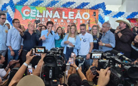 Celina Le&atilde;o&eacute; oficializada candidata &agrave; reelei&ccedil;&atilde;o