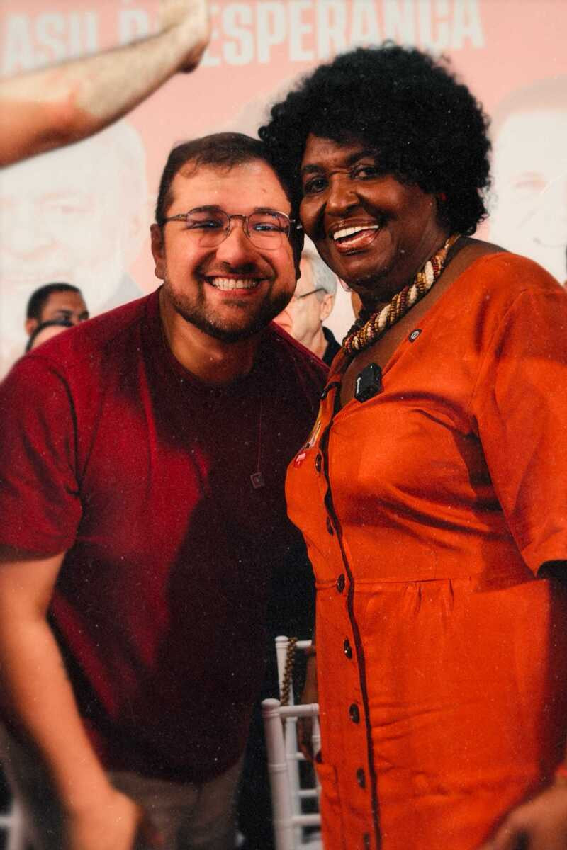 Registro com Benedita da Silva, a 'Ben&eacute;'