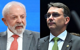 Sem Lula nos debates, Fl&aacute;vio Bolsonaro avalia n&atilde;o ir tamb&eacute;m