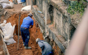 Obras em bairros &agrave; margem do Rio Para&iacute;ba s&atilde;o intensificadas